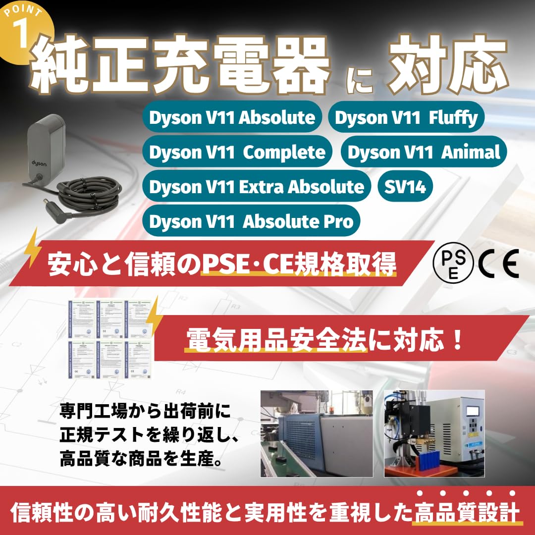 Amazon.co.jp: ダイソン互換 V11 SV14 バッテリー 掃除機 交換用